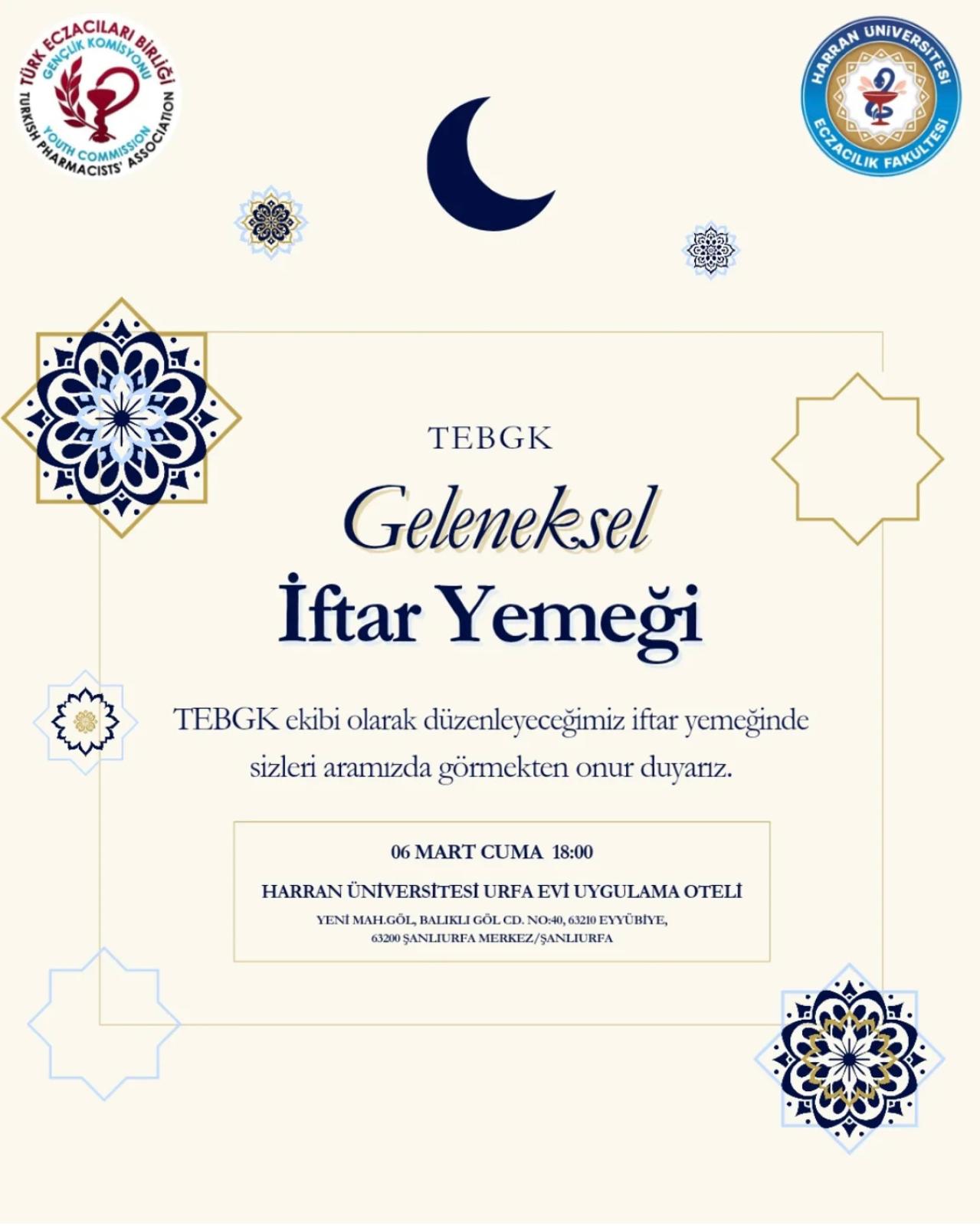 TEBGK Geleneksel İftar Yemeği